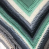 Châle triangulaire au crochet Hand-made – Image 11