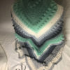 Châle triangulaire au crochet Hand-made – Image 6