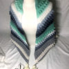 Châle triangulaire au crochet Hand-made – Image 9