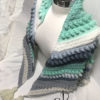 Châle triangulaire au crochet Hand-made – Image 2