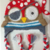 Bonnet Hiboux pirate Hand-made au crochet