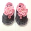 Sandales au fleur au crochet – Image 7