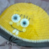 Bonnet baby boy bob l’éponge au crochet – Image 2