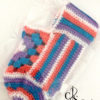 Chaussettes dame de quatre couleurs au crochet – Image 4