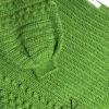 Pull style oversized vert au crochet – Image 2