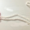 Attache tétine avec fleur à 5 pétales au crochet