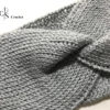 Bandana style Turban au fil lamé au crochet – Image 14