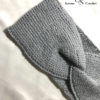 Bandana style Turban au fil lamé au crochet – Image 10