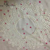 Col amovible de Claudine blanc aux perles au crochet – Image 8