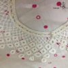 Col amovible de Claudine blanc aux perles au crochet – Image 5