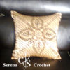 Coussin de salon carré perlé au crochet – Image 3