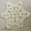 Flocons de neige au crochet lot de 6 pièces