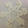Flocons de neige au crochet pour le sapin de Noël lot de 6