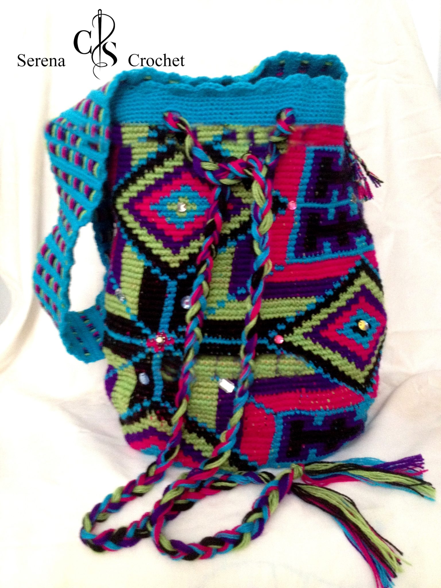 Wayuu Bag Multi-color Crossbody Knit Bag Hera België