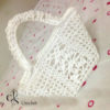 Petit panier décoratif de salon au crochet – Image 3