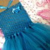 Robe tutu bleu princesse au crochet – Image 8
