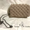 Sac Arachide effet perlé style Missoni au crochet