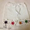 short le jardin de fleur au crochet