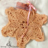 Lot de 6 sous tasses élégants au crochet – Image 2