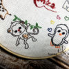 Broderie murale nouveau née "Kenza" Handmade – Image 8