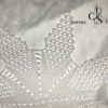 Nappe de fleurs blanches à huit pétales au crochet – Image 5