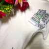 T-shirt Covid-19 brodé à la main – Image 7