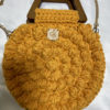 Sac popcorn moutarde au crochet – Image 3