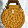 Sac popcorn moutarde au crochet – Image 10