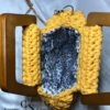 Sac popcorn moutarde au crochet – Image 9