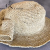 Chapeau d'été crochet au fil Raphia – Image 15
