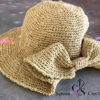 Chapeau d'été crochet au fil Raphia – Image 18