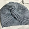 Bonnet turban double tour au crochet – Image 8