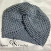 Bonnet turban double tour au crochet – Image 11