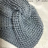 Bonnet turban double tour au crochet – Image 9