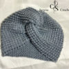 Bonnet turban double tour au crochet – Image 10