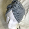 Bonnet turban double tour au crochet