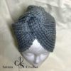 Bonnet turban double tour au crochet – Image 7