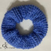 Chouchou cheveux au crochet (scrunchie)