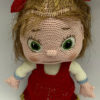 Poupée MASHA décorative au crochet – Image 8