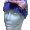 Bonnet à pompon et papillon au crochet – Image 10