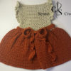 Robe bicolore papillon au crochet – Image 6
