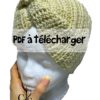 Tutoriel PDF bandeau torsadé style indien au crochet