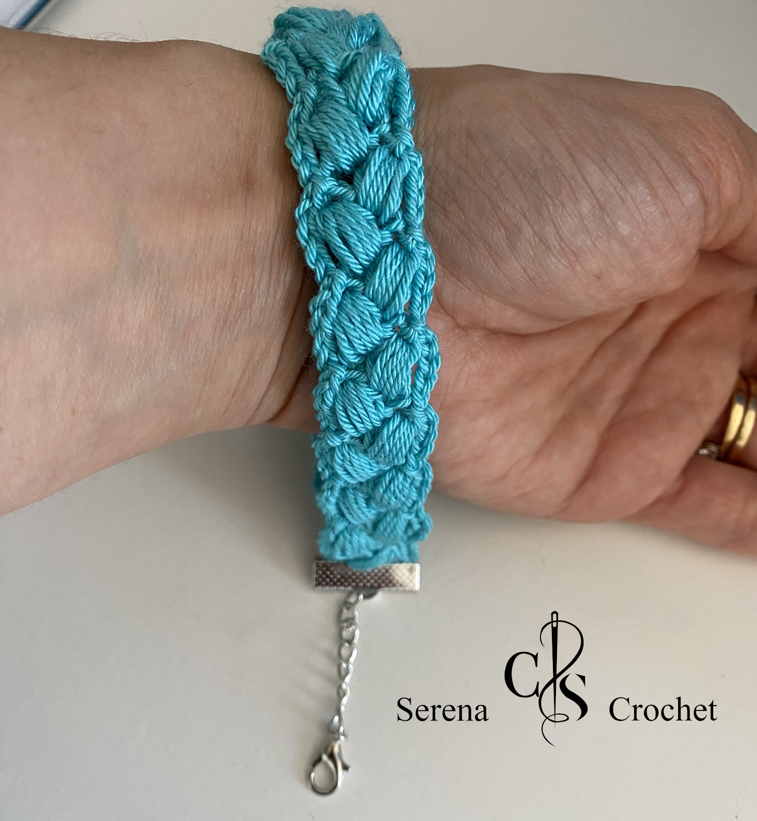 anse de sac tressée au crochet