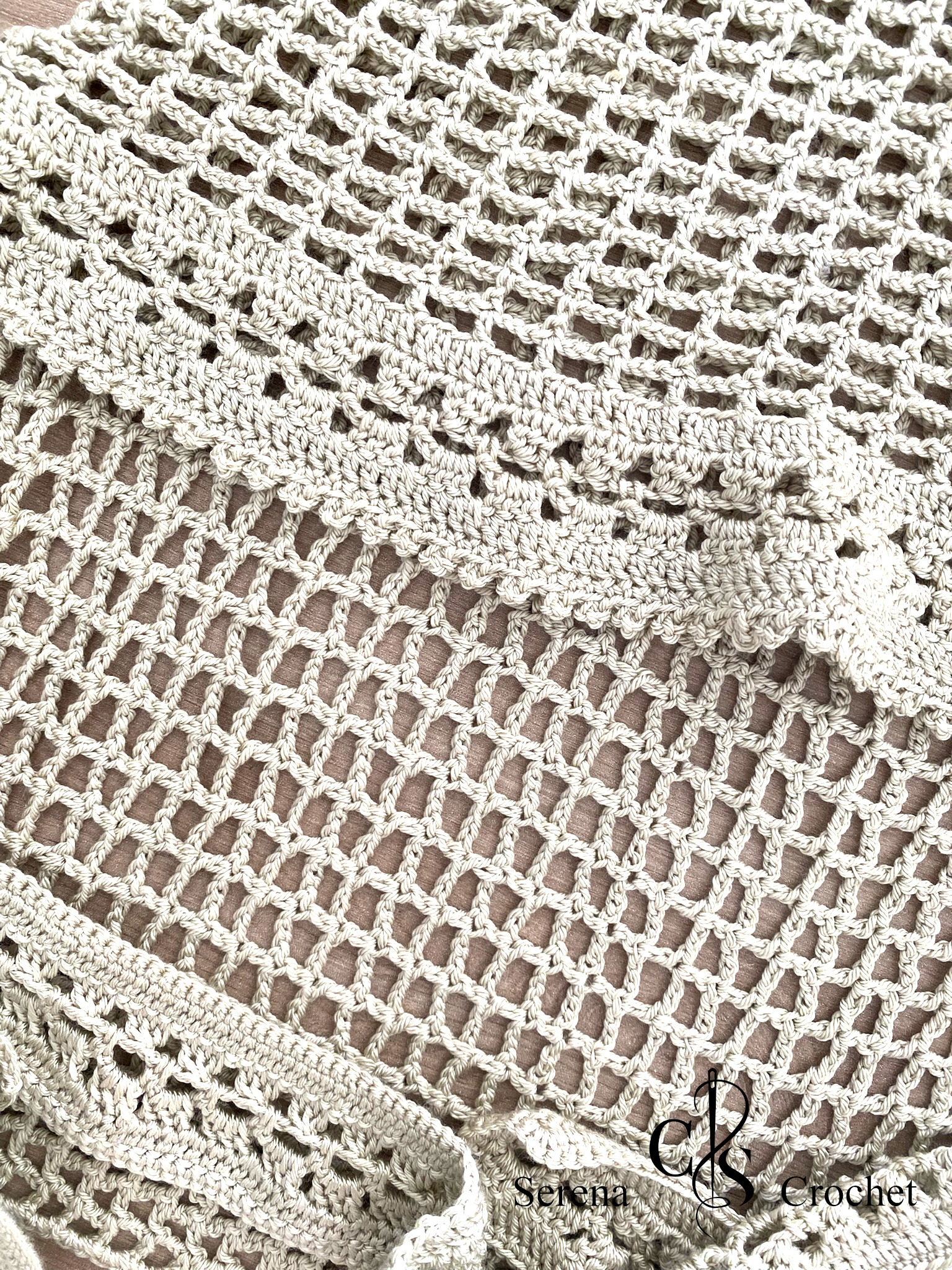 Bonnet foulard crochet – Modèle artisanal – Image 2